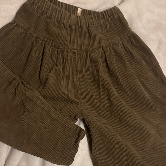 Kids Tan Corduroy Shorts - Picture 5 of 5
